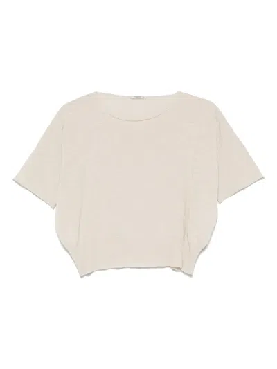 Transit Drop Shoulder T-shirt In Neutrals