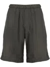 Transit Elasticated-waist Shorts In Green