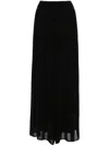 Transit Elasticated Wide-leg Pants In 黑色