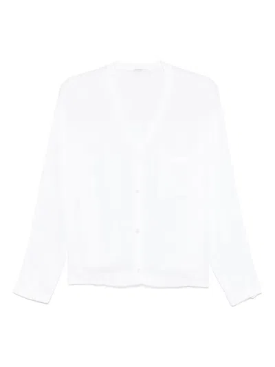 Transit Fine-knit Cardigan In White