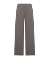 Transit Wide-leg Trousers In Stretch Cotton Blend In Neutral