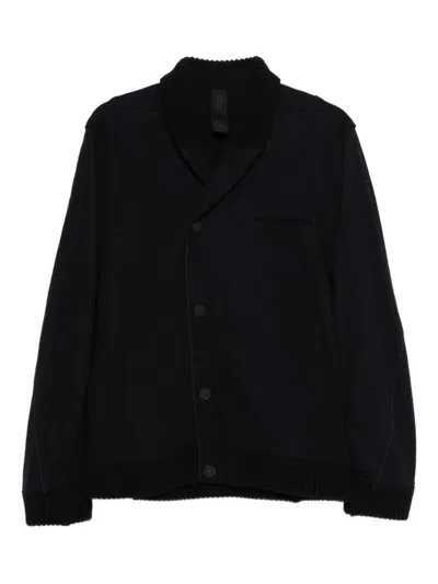 Transit Giubbino Button Jacket In Blue