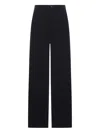 Transit High-waisted Trousers In Black