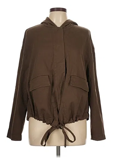 Pre-owned Transit Jacket In Brown