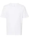 Transit Jersey-texture T-shirt In White