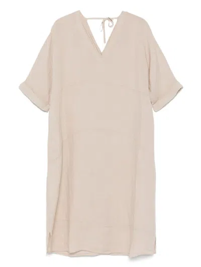 Transit Kaftan Dress In Neutrals