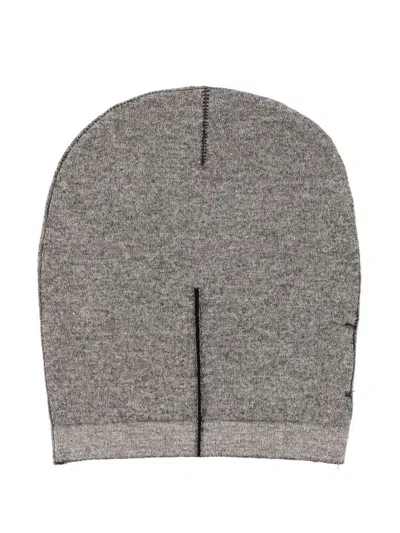 Transit Gestrickte Beanie In Grau