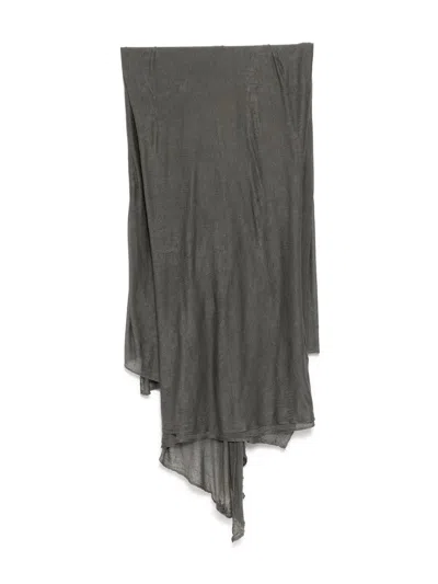 Transit Long Length Scarves In Grey