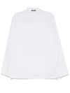 Transit Stand-up Collar Shirt In White