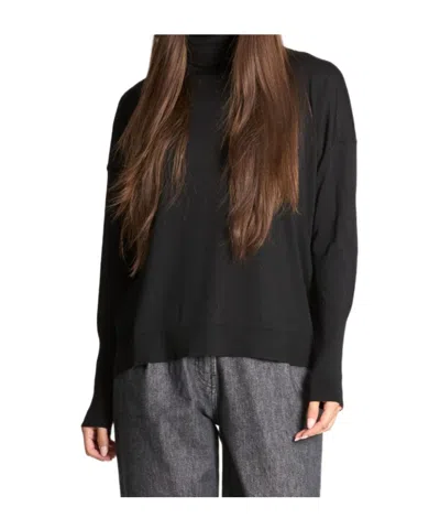 Transit Long-sleeved Sweater In Black