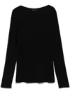 Transit Long-sleeved T-shirt In Schwarz
