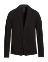 Transit Man Blazer Black Size L Cotton, Elastane In Black