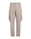 Transit Man Pants Light Grey Size L Cotton, Elastane In Gray
