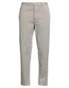 Transit Man Pants Taupe Size Xxl Cotton, Elastane In Gray