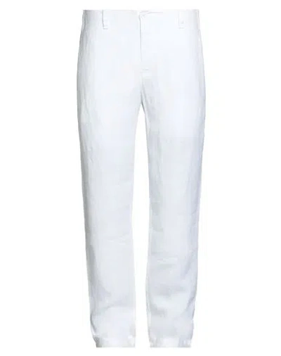 Transit Man Pants White Size Xl Linen