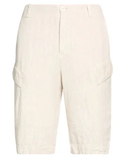 Transit Man Shorts & Bermuda Shorts Beige Size L Linen In Neutral