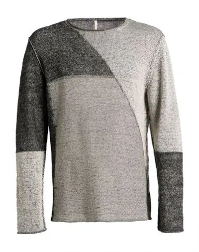 Transit Man Sweater Black Size Xxl Linen, Cotton, Polyamide In Multi