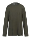 Transit Man T-shirt Military Green Size Xxl Cotton In Gray