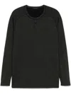 Transit Mélange-effect Sweater In Grey