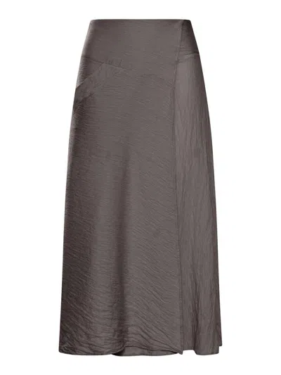 Transit Midi Skirts In Nude & Neutrals