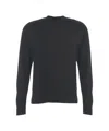 Transit Mock Neck Wool Blend  Sweater In Black