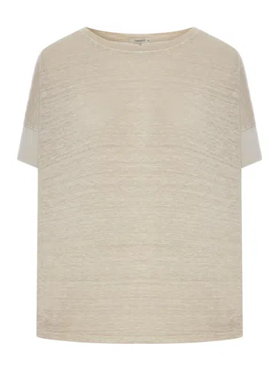 Transit Oversized T-shirt Made Of Double Fabric In Multi