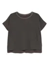 Transit Panelled Blouse In Grey