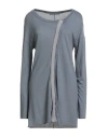 Transit Par-such Woman Cardigan Grey Size 1 Virgin Wool In Gray