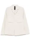 Transit Patched Pocket Jacket In White