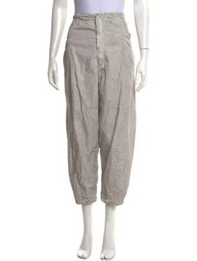 Pre-owned Transit Patterned Wide Leg Pants In Grey