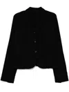 Transit Peak Lapels Jacket In Black