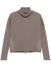Transit Ribbed Sweater In Brown