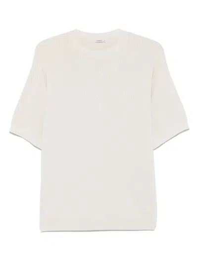 Transit Ribbed T-shirt In Metallic