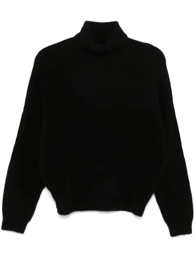 Transit Roll-neck Sweater In Black