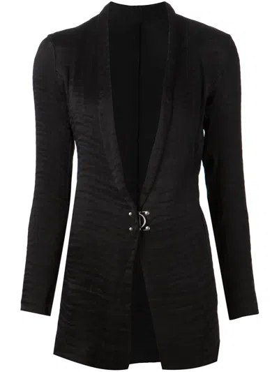 Transit Shawl Collar Fitted Jacket In Black