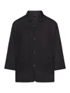Transit Linen Shirt With Viscose Inserts