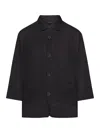 Transit Linen Shirt With Viscose Inserts
