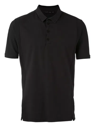Transit Short Sleeve Polo Shirt In Black