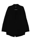 Transit Single-breasted Blazer In Black