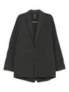 Transit Single-breasted Blazer In Brown