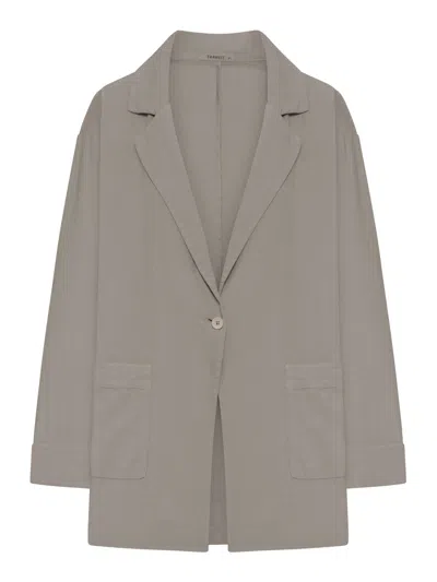 Transit Single-breasted Blazer In Gray