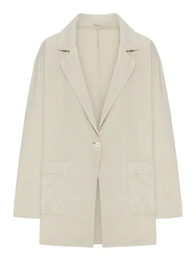 Transit Single-breasted Blazer In Nude