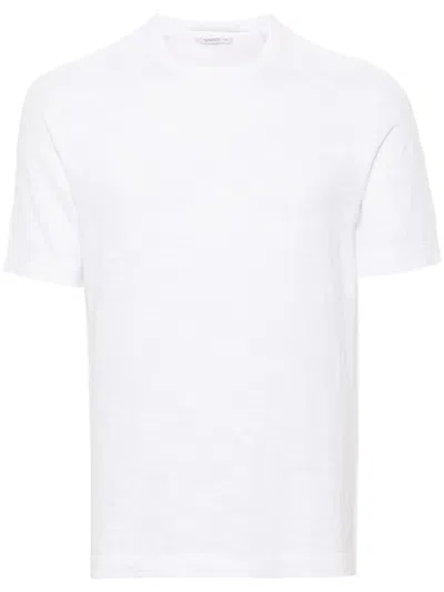 Transit Slub-texture T-shirt In White