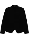 Transit Stand-up Collar Jacket In Black