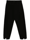 Transit Straight Trousers In Black