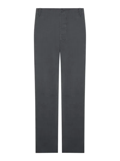 Transit Straight-fit Trousers In Gray