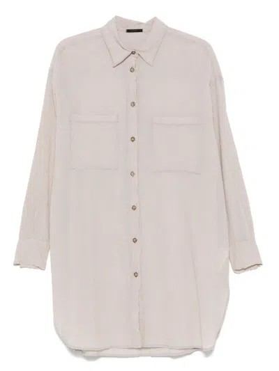 Transit Striped Tunic In Neutrals