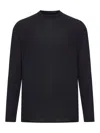 Transit Virgin Wool Turtleneck In Black