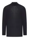 Transit Virgin Wool Turtleneck In Black