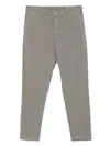 Transit Tapered Trousers In Grey